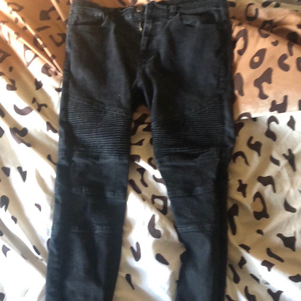 black jeans